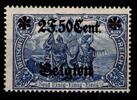 Deutsche Besetzung 1. WK Belgien Deutsche Besetzung 1. WK Belgien 24 I A postfrisch MiNr. 24 I A postfrisch -