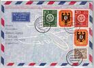 Berlin 136-137, 138-139 u.a. auf Brief Lufthansa Erstflug -