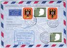 Berlin 136-137 u.a. auf Brief Lufthansa Erstflug -