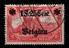 Deutsche Besetzung 1. WK Belgien Deutsche Besetzung 1. WK Belgien 23 I A gestempelt geprüft Hey BPP MiNr. 23 I A gestempelt geprüft Hey BPP -