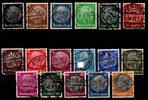 Deutsches Reich Deutsches Reich 512-526 gestempelt zumeist Vollstempel MiNr. 512-526 gestempelt zumeist Vollstempel -