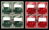 Deutsches Reich Deutsches Reich 546-547 gestempelt als 4er Block MiNr. 546-547 gestempelt als 4er Block -