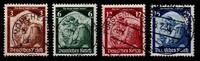 Deutsches Reich Deutsches Reich 565-568 gestempelt mit Vollstempel MiNr. 565-568 gestempelt mit Vollstempel -