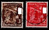 Deutsches Reich Deutsches Reich 598-599 x gestempelt MiNr. 598-599 x gestempelt -