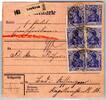 Deutsches Reich 149, 159 auf Paketkarte -
