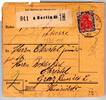 Deutsches Reich 150, 152 auf Paketkarte -