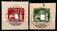 Deutsches Reich Deutsches Reich 816-817 gestempelt auf Briefstück mit Vollstempel MiNr. 816-817 gestempelt auf Briefstück mit Vollstempel -