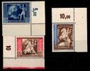 Deutsches Reich Deutsches Reich 823-825 postfrisch vom Eckrand MiNr. 823-825 postfrisch vom Eckrand -