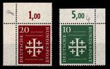 BRD Bund BRD Bund 235-236 postfrisch vom Eckrand MiNr. 235-236 postfrisch vom Eckrand -