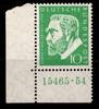 BRD Bund BRD Bund 209 HAN postfrisch vom Eckrand, 15465.54 MiNr. 209 HAN postfrisch vom Eckrand, 15465.54 -