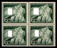 Deutsches Reich Deutsches Reich 843 postfrisch als 4er Block MiNr. 843 postfrisch als 4er Block -