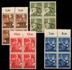 Deutsches Reich Deutsches Reich 850-853 postfrisch als 4er Block MiNr. 850-853 postfrisch als 4er Block -