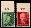 Deutsches Reich Deutsches Reich 855-856 postfrisch vom Oberrand MiNr. 855-856 postfrisch vom Oberrand -