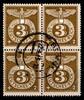Deutsches Reich Deutsches Reich 830 gestempelt als 4er Block mit Vollstempel MiNr. 830 gestempelt als 4er Block mit Vollstempel -