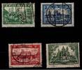 Deutsches Reich 364-367 gestempelt -