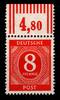 Alliierte Besetzung Alliierte Besetzung 917 aa W OR postfrisch Farbprüfung Arge MiNr. 917 aa W OR postfrisch Farbprüfung Arge -