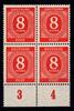 Alliierte Besetzung Alliierte Besetzung 917 c postfrisch 4er Block, NBefund Arge MiNr. 917 c postfrisch 4er Block, NBefund Arge -