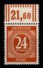 Alliierte Besetzung Alliierte Besetzung 925 b W OR postfrisch Farbgeprüft Arge MiNr. 925 b W OR postfrisch Farbgeprüft Arge -