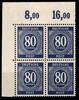 Alliierte Besetzung Alliierte Besetzung 935 c P OR ndgz postfrisch 4er Block geprüft Arge MiNr. 935 c P OR ndgz postfrisch 4er Block geprüft Arge -