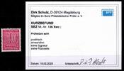 SBZ SBZ 136 X wc postfrisch Kurzbefund Schulz BPP MiNr. 136 X wc postfrisch Kurzbefund Schulz BPP -