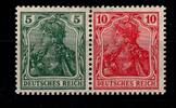 Deutsches Reich Deutsches Reich W 7.2 aa mit Falz MiNr. W 7.2 aa mit Falz -