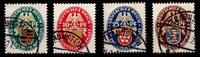 Deutsches Reich Deutsches Reich 398-401 gestempelt MiNr. 398-401 gestempelt -