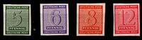 SBZ SBZ 116-119 Y postfrisch MiNr. 116-119 Y postfrisch -
