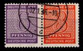 SBZ SBZ W Zd 15 gestempelt Zusammendruck MiNr. W Zd 15 gestempelt Zusammendruck -
