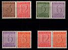 SBZ SBZ W Zd 13-16 postfrisch Zusammendruck MiNr. W Zd 13-16 postfrisch Zusammendruck -