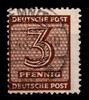 SBZ SBZ 126 Y d gestempelt geprüft Ströh BPP MiNr. 126 Y d gestempelt geprüft Ströh BPP -