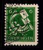 SBZ SBZ 95 A X ax gestempelt geprüft Ströh BPP MiNr. 95 A X ax gestempelt geprüft Ströh BPP -