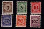 Deutsches Reich Deutsches Reich 338-343 postfrisch MiNr. 338-343 postfrisch -