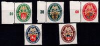   Deutsches Reich Deutsches Reich 425-429 postfrisch MiNr. 425-429 postfrisch 