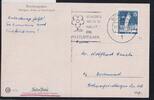 Berlin 145 auf Postkarte als Einzelfrankatur -