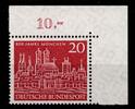 BRD Bund BRD Bund 289 postfrisch vom Eckrand MiNr. 289 postfrisch vom Eckrand -