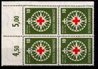 BRD BRD 164 postfrisch im 4er Block Eckrand oben rechts MiNr. 164 postfrisch im 4er Block Eckrand oben rechts -