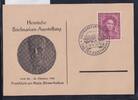 BRD Bund 117 auf Ausstellungskarte Tag der Briefmarke -