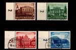 Deutsches Reich Deutsches Reich 764-767 gestempelt einheitlich vom Unterrand MiNr. 764-767 gestempelt einheitlich vom Unterrand -
