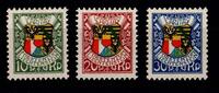 Liechtenstein Liechtenstein 75-77 mit Falz MiNr. 75-77 mit Falz -