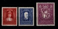 Liechtenstein Liechtenstein 140-142 postfrisch MiNr. 140-142 postfrisch -