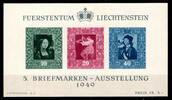 Liechtenstein Liechtenstein Block 5 postfrisch MiNr. Block 5 postfrisch -
