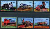 Guinea Guinea 3085-3090 postfrisch Eisenbahn Lokomotive MiNr. 3085-3090 postfrisch Eisenbahn Lokomotive -