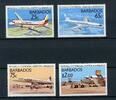 Barbados Barbados 713-16 postfrisch Flugzeuge MiNr. 713-16 postfrisch Flugzeuge -