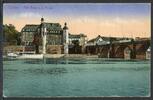 AK Koblenz Alte Burg an der Mosel, Balduinbrücke um 1920 gebraucht -