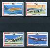 Bahamas Bahamas 649-52 postfrisch Flugzeuge MiNr. 649-52 postfrisch Flugzeuge -