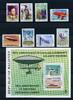 Malediven Malediven 721-728 + Block 47 postfrisch Zeppelin MiNr. 721-728 + Block 47 postfrisch Zeppelin -