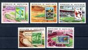 Obervolta Obervolta 740-744 postfrisch Fußball MiNr. 740-744 postfrisch Fußball -