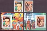 Guinea Guinea 1131-1132 + Block 238-239 postfrisch Musik, Elvis , Michael MiNr. 1131-1132 + Block 238-239 postfrisch Musik, Elvis , Mic -