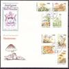 Antigua und Barbuda Antigua und Barbuda 1258-1265 Pilze Ersttagesbrief/FDC MiNr. 1258-1265 Pilze Ersttagesbrief/FDC -