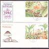 Antigua und Barbuda Antigua und Barbuda Block 162-63 Pilze Ersttagesbrief/FDC MiNr. Block 162-63 Pilze Ersttagesbrief/FDC -